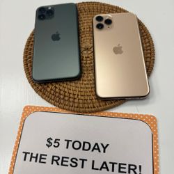 Apple iPhone 11 Pro Max - Pay $5 and the rest later