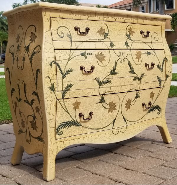 Hand painted bombay chest of drawers for Sale in Lake Worth, FL OfferUp