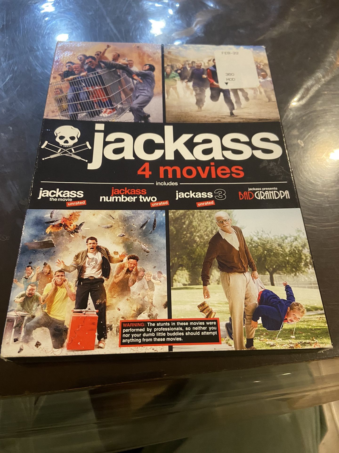 DVD Jackass 4 Movies
