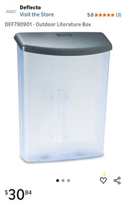 New Outdoor Literature Box $10