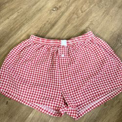 Red gingham y2k Plaid Shorts 