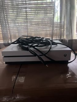 Xbox One S 1TB Console – White – Includes Power Cable & HDMI