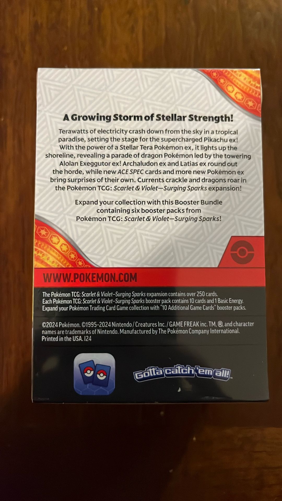 Pokemon Surging Sparks Booster Bundle Pokemon Surging Sparks Booster Bundle