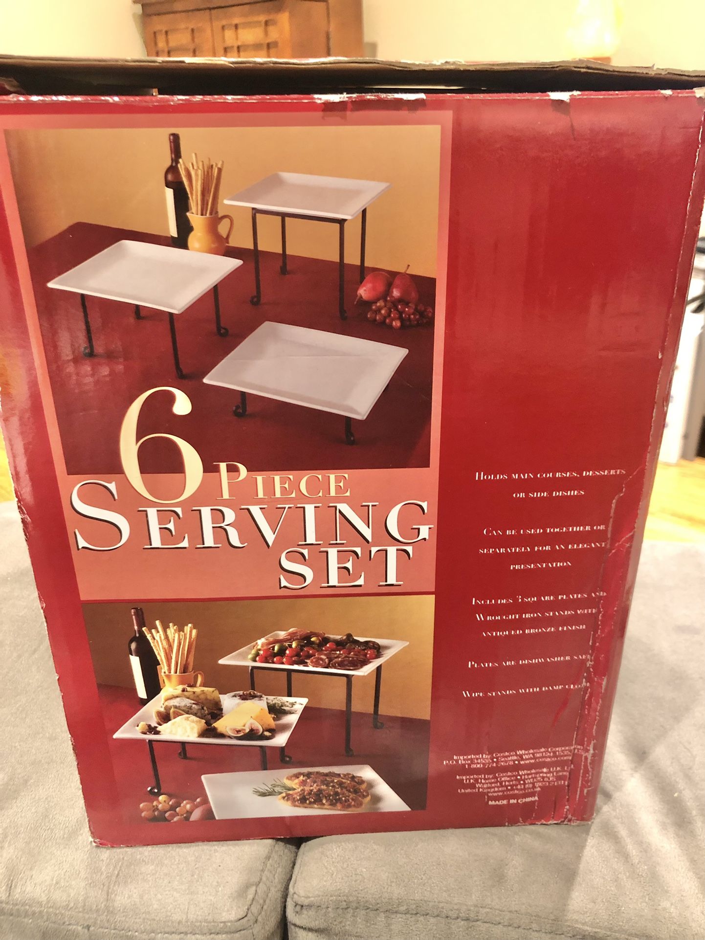 COSTCO 6 Piece Serving Set