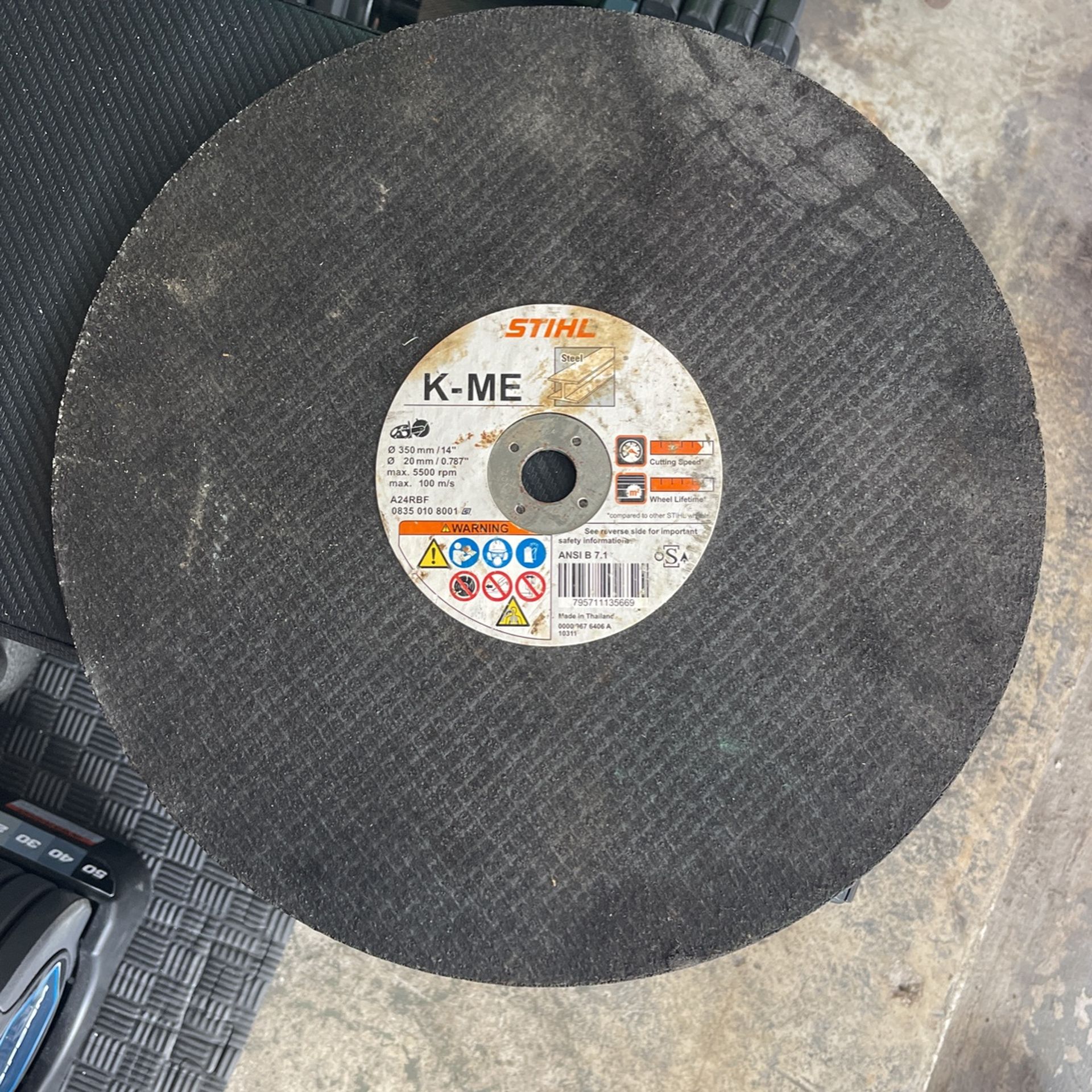 Stihl 14” Steel Blade