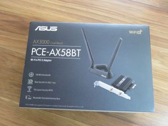 ASUS Wifi 6 PCI-E Adapter dual band AX3000 PCE-AX58BT