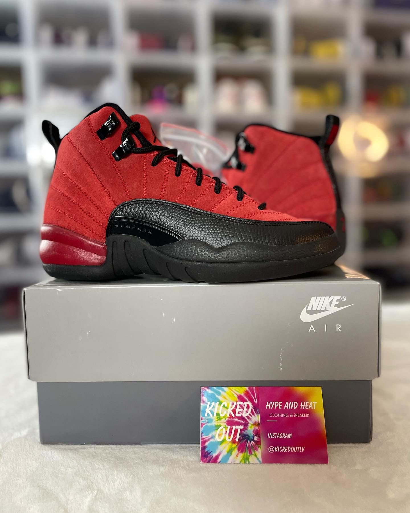 *NEW* Nike Air Jordan 12 “Reverse Flu Game” Size Youth