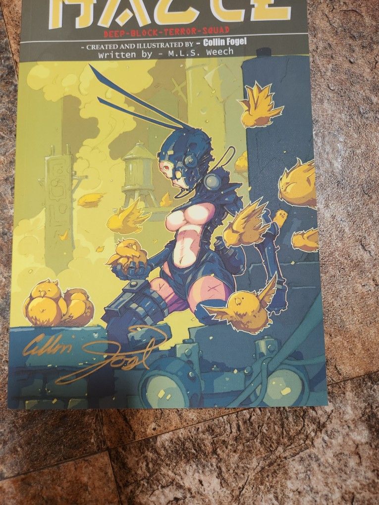Signed HAZEL Comic Book