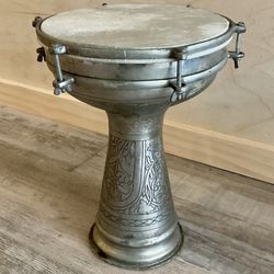 Authentic Iranian Doumbek - Hand-Carved