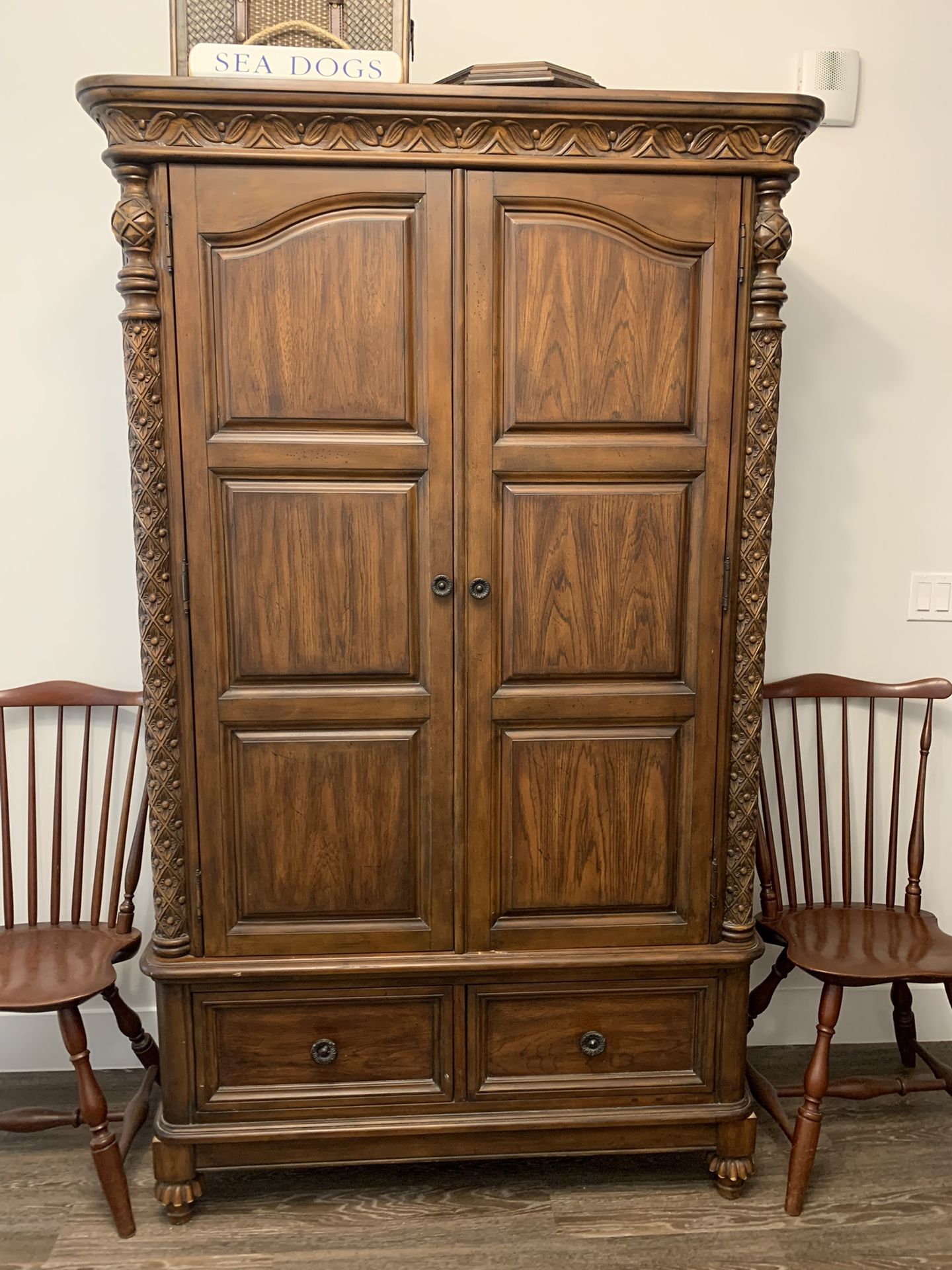 Vintage Mahogany Armoire - Best Offer