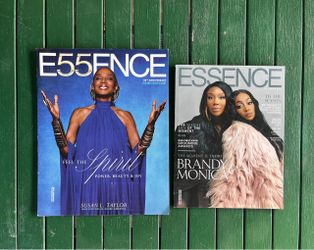 2 Brand new 2025 Essence magazines, Brandy, Monica, & Collector’s Issue