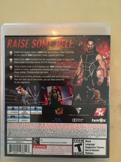 Sony PlayStation ps3 wwe2k16