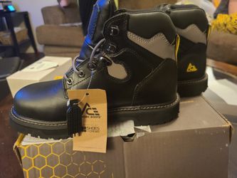 Steel Toed work boots .