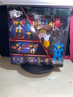Bandai Power Rangers Super Ninja Steel Bullrider Megazord