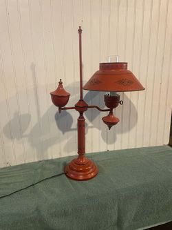1950’s Mid Century Tole Lamp