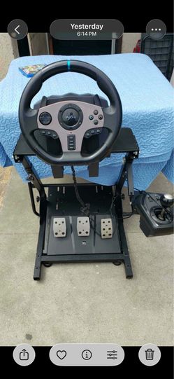 Made for PS5 works PS4 PS3 is all built 6 speed 3 Pedels stick manual $280! Free delivery. I do game PS5 PS4 games for extra all type racing games ava
