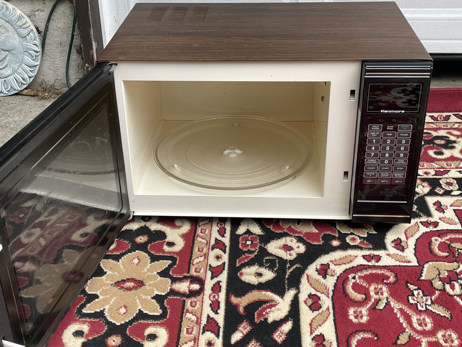 Kenmore Black Microwave, Over the Range,Hood Used Working Condition 88 –  APPLIANCE BAY AREA