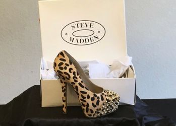 Steve Madden Cheetah Print High Heels