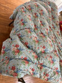Antique down quilt perfect condition