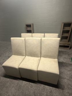 Restoration Hardware Dining Chairs 6 