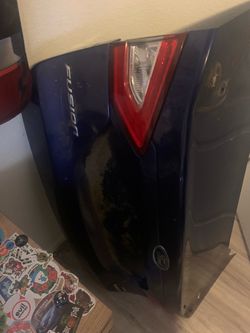 2016 ford fusion truck and taillights