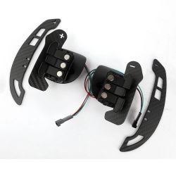 BRAND NEW 2015-2023 Dodge Charger Challenger Durango Real Carbon Fiber Replacement Magnetic Paddle Shifter