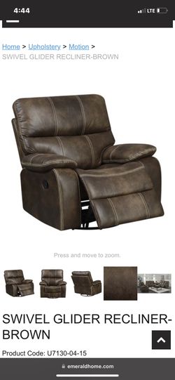 New Rocker Recliner Jesse James Edition 