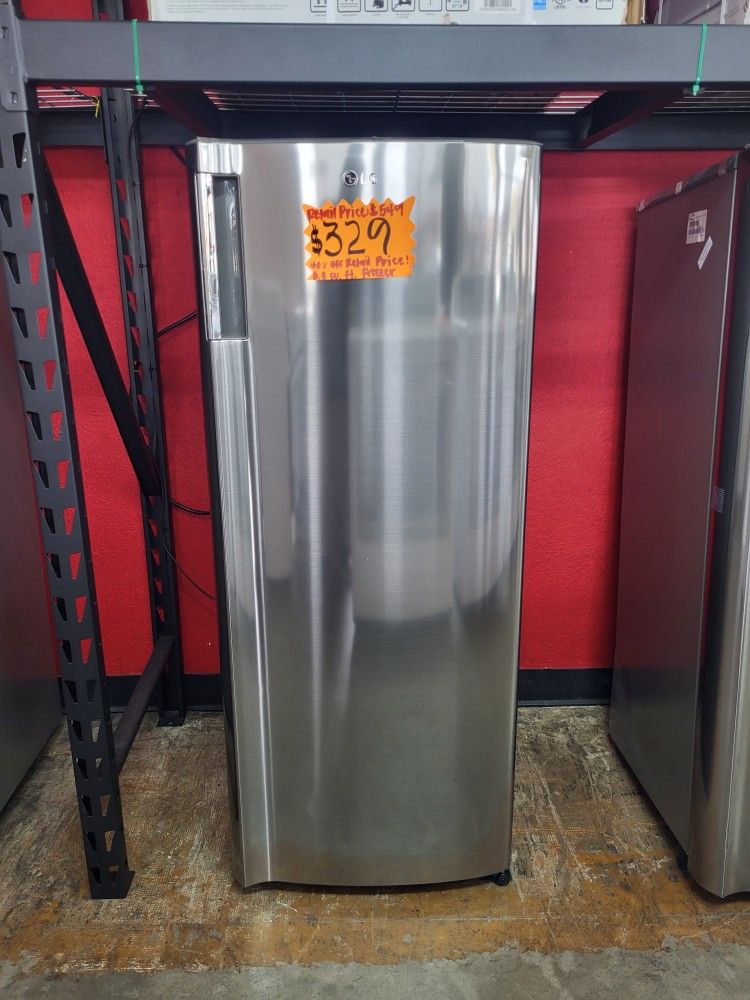 Freezer LG 6.0 Cubic. Feet. 21 Inc Wide 52 Inc Tall