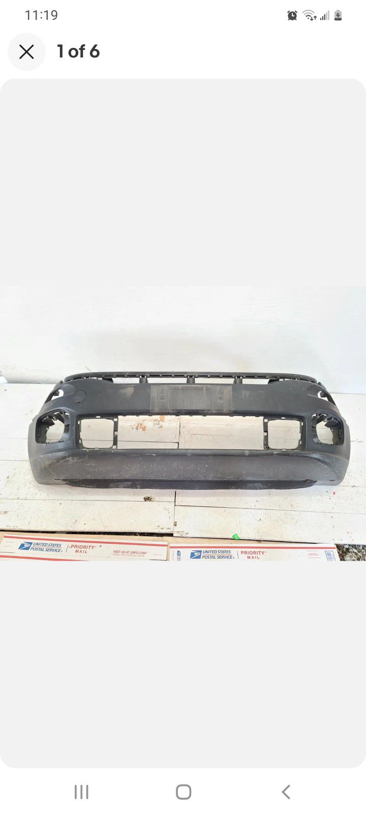 2015 2016 2017 2018 Jeep Renegade Front Bumper Lower Cover OEM