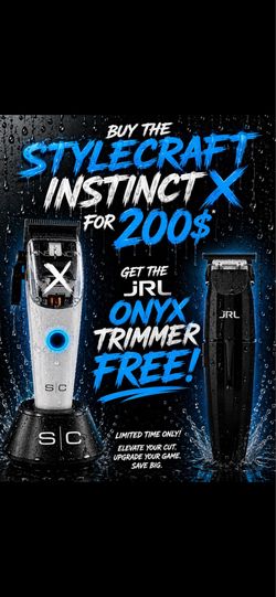 Instinct x plus onyx trimmer 200$ deal