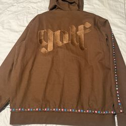 Golf Wang Mens Brown Jacket