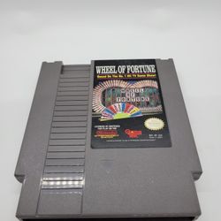 Nintendo NES Wheel Of Fortune Cartridge 