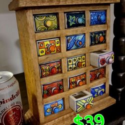 Jewelry Chest 11in High