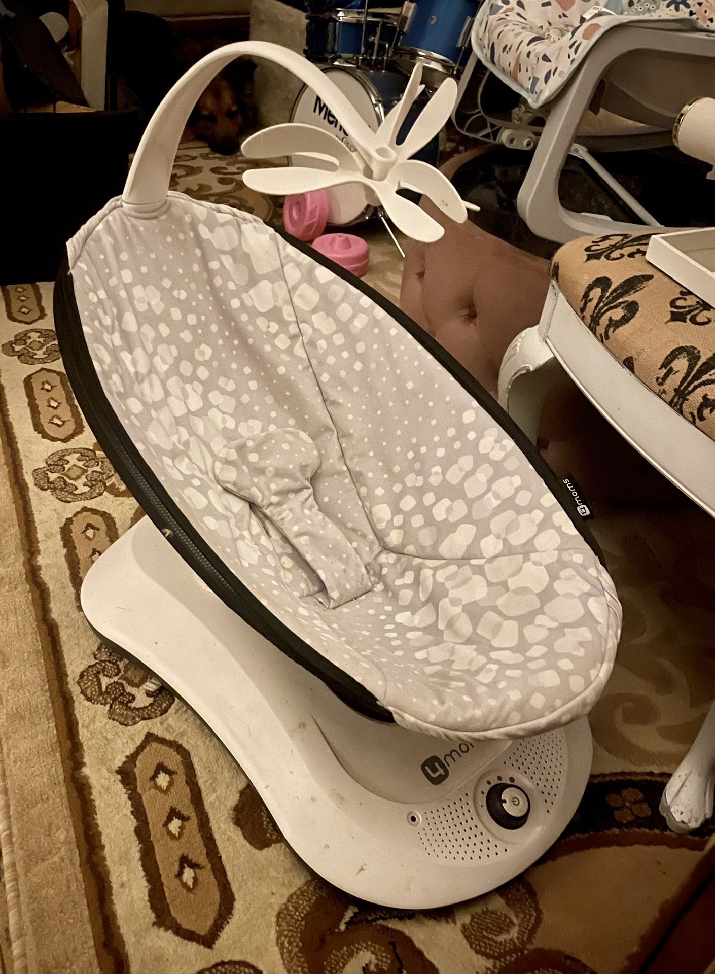4 Moms Mamaroo Infant Baby Swing Mobile