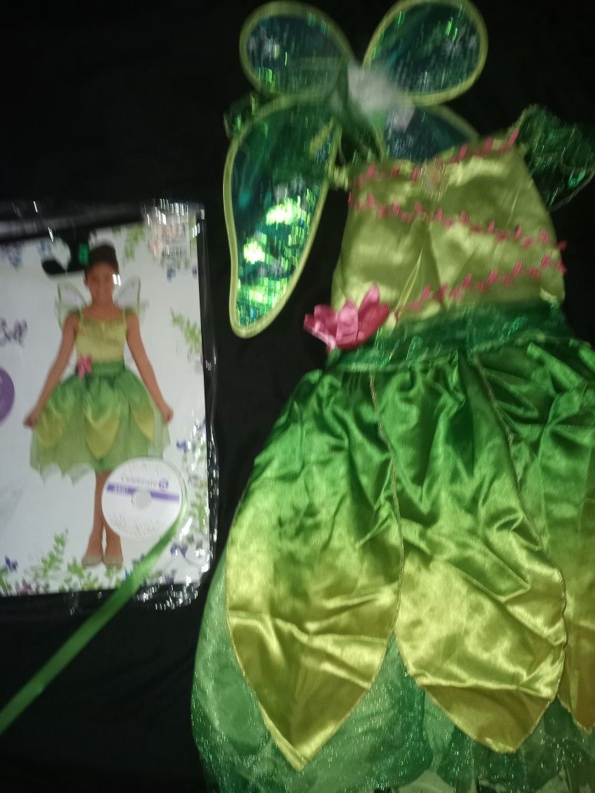 Little Girls Halloween Costume Tinkerbell