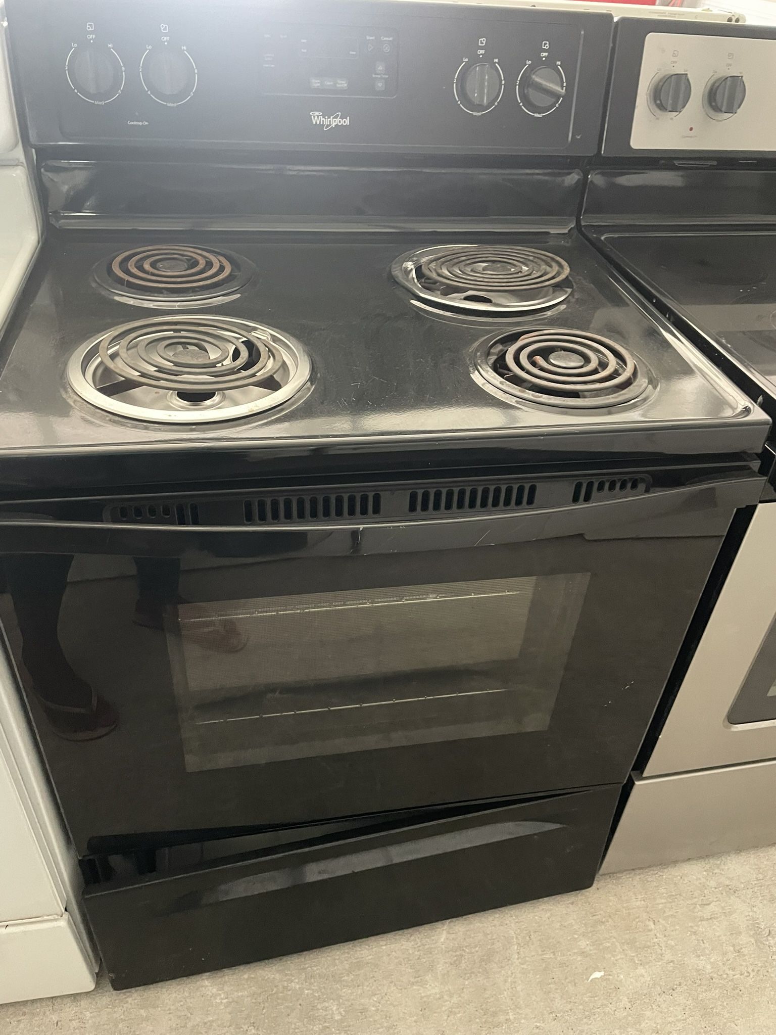 Black Coil Top Range 