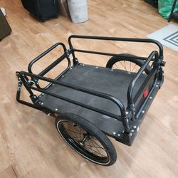 Collapsible bike trailer