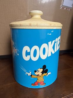 Vintage Mickey Mouse Club Cookie Jar Retro Disney