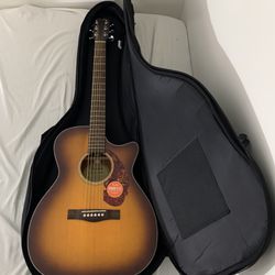 Brand New Fender Electric Acoustic Guitar 