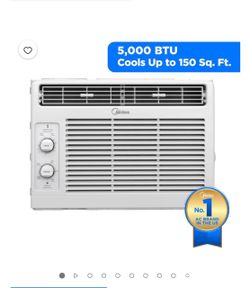 Midea 5,000 BTU Window Air Conditioner — BRAND NEW/ Aire acondicionado NUEVO