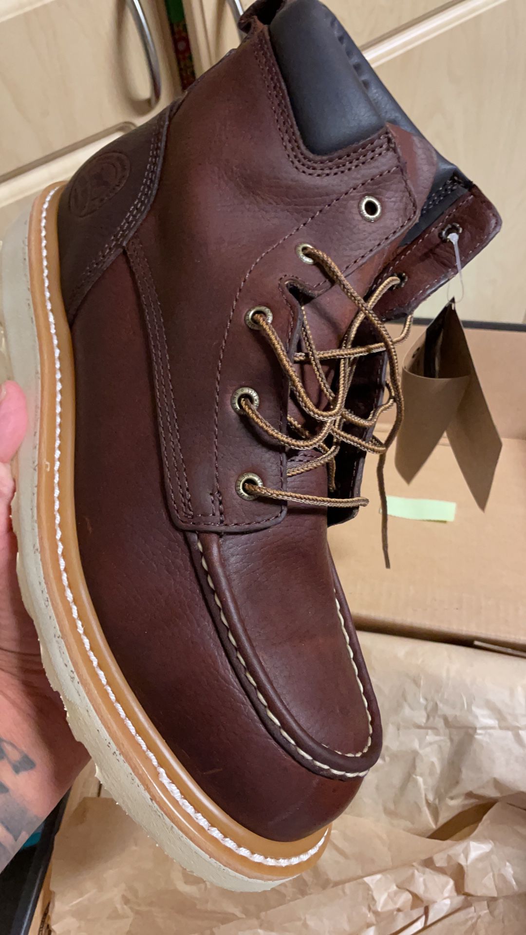 Brand New Red Wings Work Boots 
