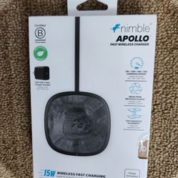 Nimble Apollo Fast Wireless Charger Pad/Brand New 