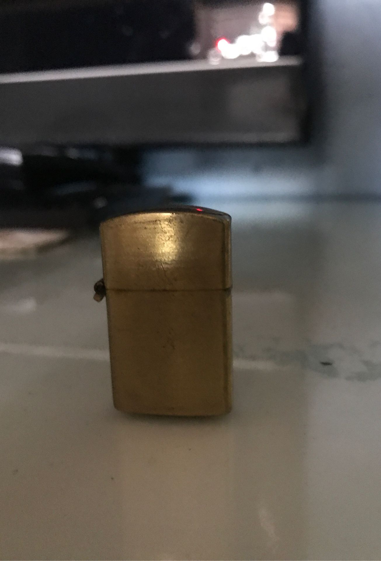 Vintage mini zippo style lighter