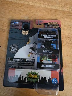 Jada Nano Hollywood Rides Batman Classic TV Series 3-Pack