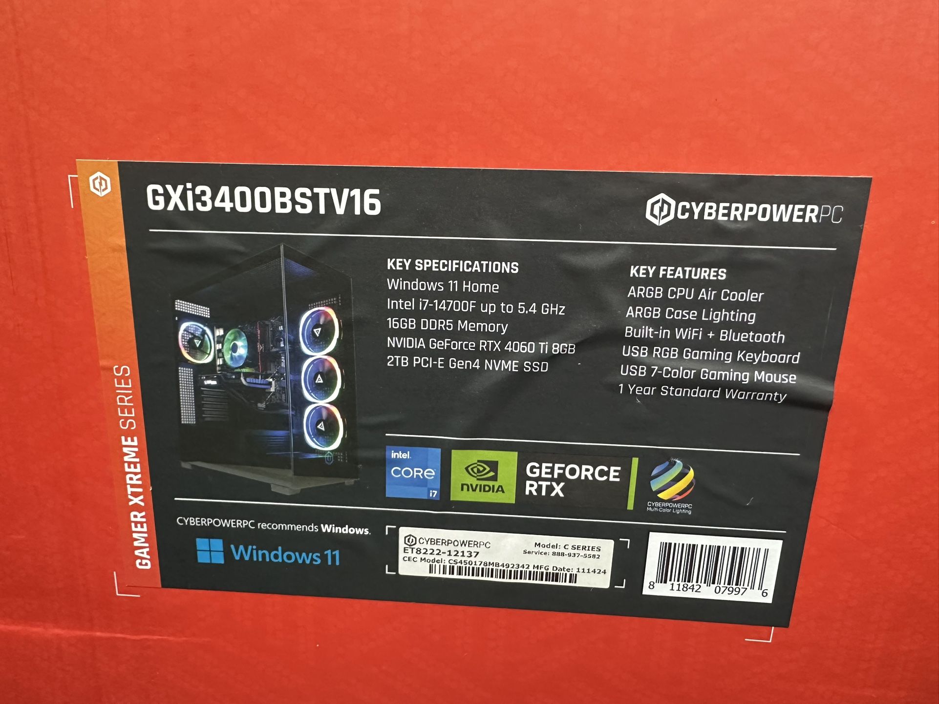 Gaming PC 4060ti