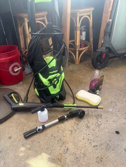 PowRyte Electric Pressure Washer with Accessories