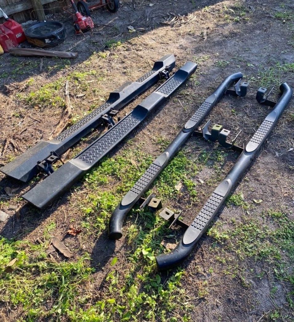 Running Boards And Bumper Insert Trim JEEP WRANGLER 07-18