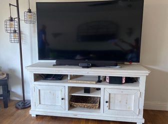 Farmhouse Entertainment TV Console