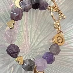 Amethyst Gemstone Bracelet 