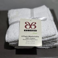 WashCloths (6 Pack)